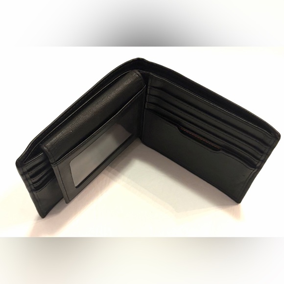 TUMI Men’s Delta RFID Global Removable Passcase ID Wallet Leather Black - Picture 13 of 16